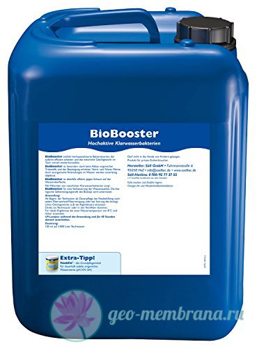 Фото Препарат для пруда Soll BioBooster 5 л - Препарат с активными бактериями в помощь системе фильтрации