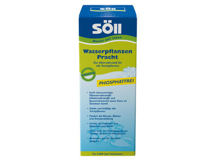 Фото Препарат для пруда Soll Wasserpflanzen pracht удобрение для водных растений.