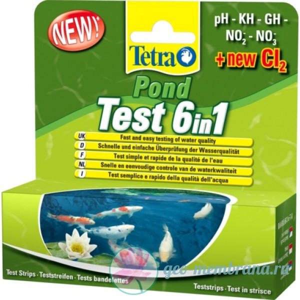 Фото Препарат для пруда Tetra Test 6 in 1 тест для определения качества воды