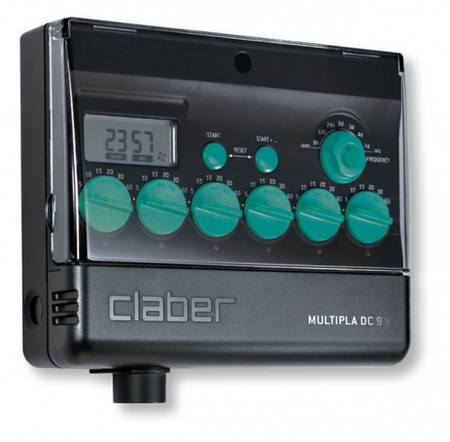 Фото Пульт управления Claber Multipla® DC 9 V LCD таймер для систем подземного полива