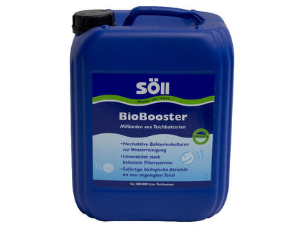 Фото Препарат для пруда Soll BioBooster 10 л - Препарат с активными бактериями в помощь системе фильтрации