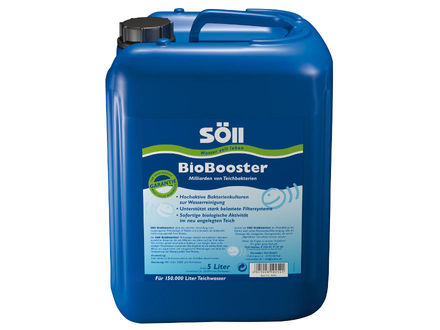 Фото Препарат для пруда Soll BioBooster  - Препарат с активными бактериями в помощь системе фильтрации