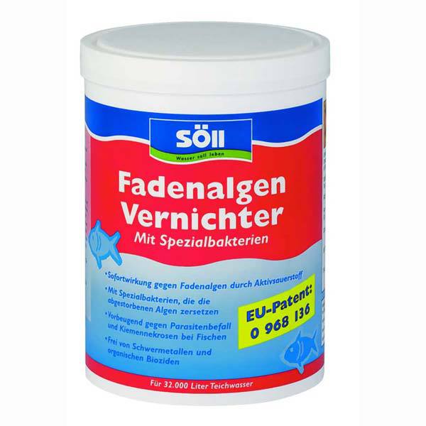Фото Препарат для пруда Soll Fadenalgen Vernichter средство против нитевидных водорослей