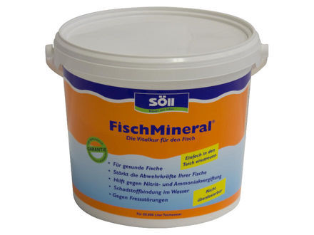 Фото Препарат для пруда Soll FishMineral 2,5 кг - Комплекс микроэлементов для рыб