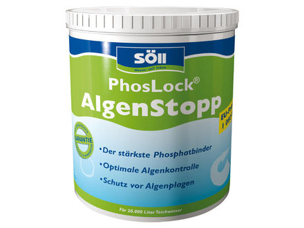 Фото Препарат для пруда Soll PhosLock Algenstopp 1,0 кг - Средство против развития новых водорослей