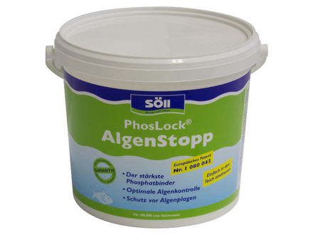Фото Препарат для пруда Soll PhosLock Algenstopp 5,0 кг - Средство против развития новых водорослей